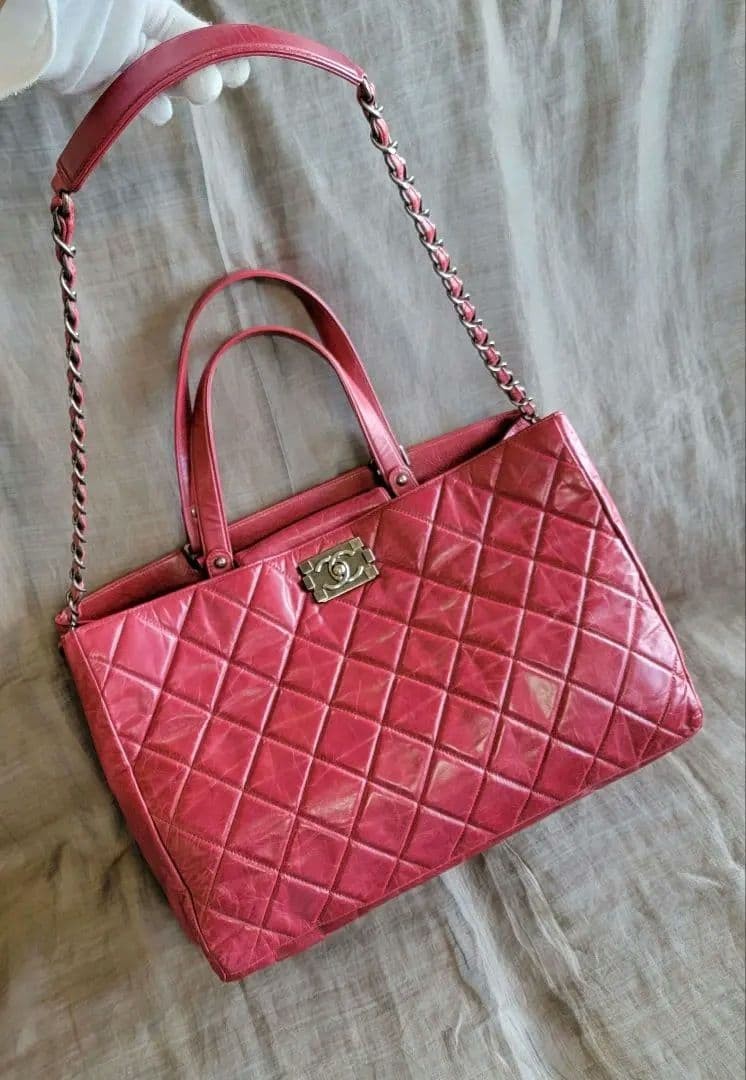 CHANEL Boy CHANEL 3-way Shoulder Tote Bag #QY1B4D
