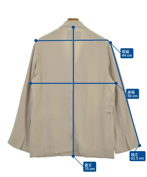CULLNI Jackets Beige 2(Approx. M) 2200587065012