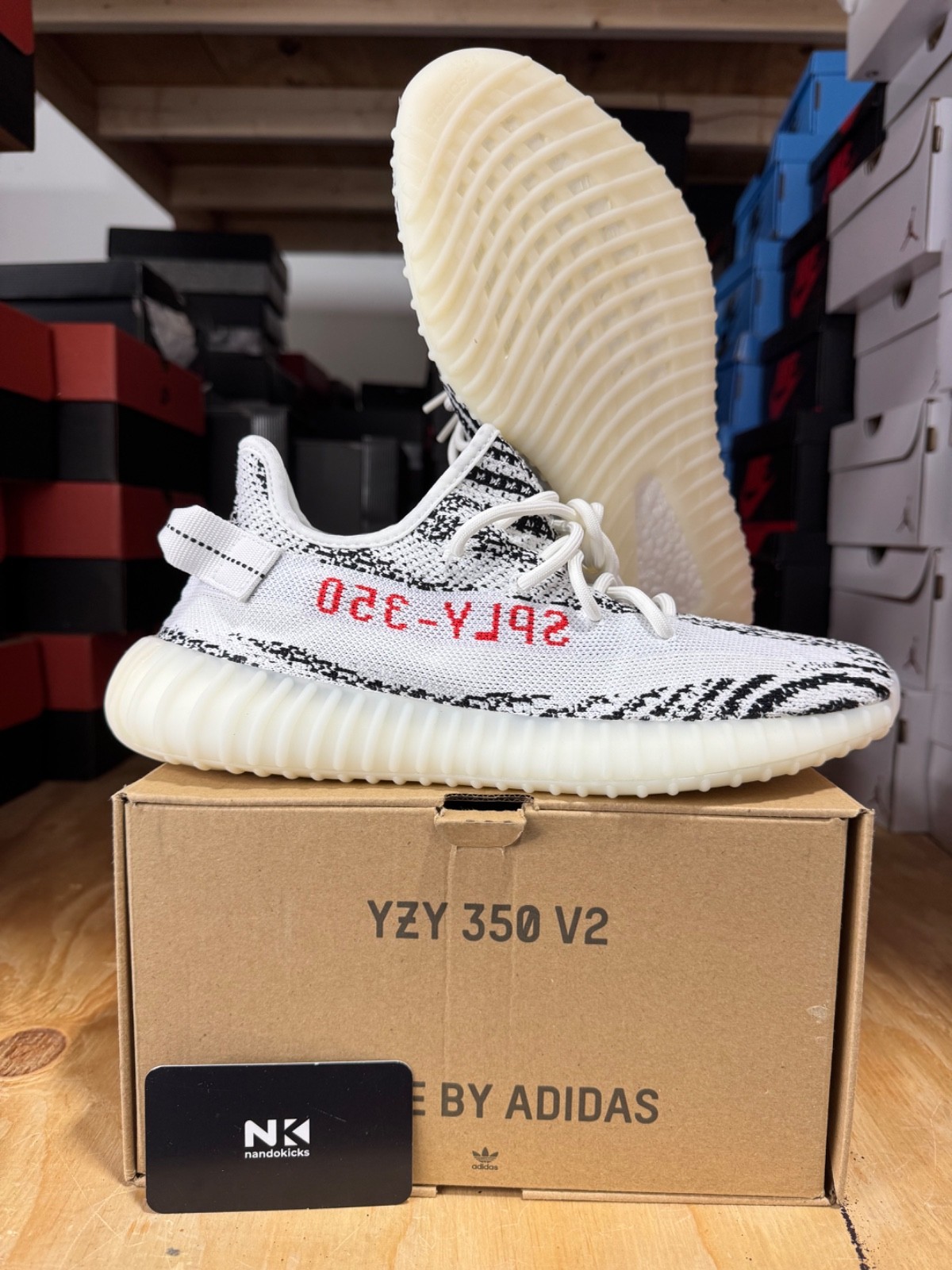 Adidas Yeezy Boost 350 V2 ‘Zebra’ 2017 CP9654 BRAND NEW MENS SZ 9