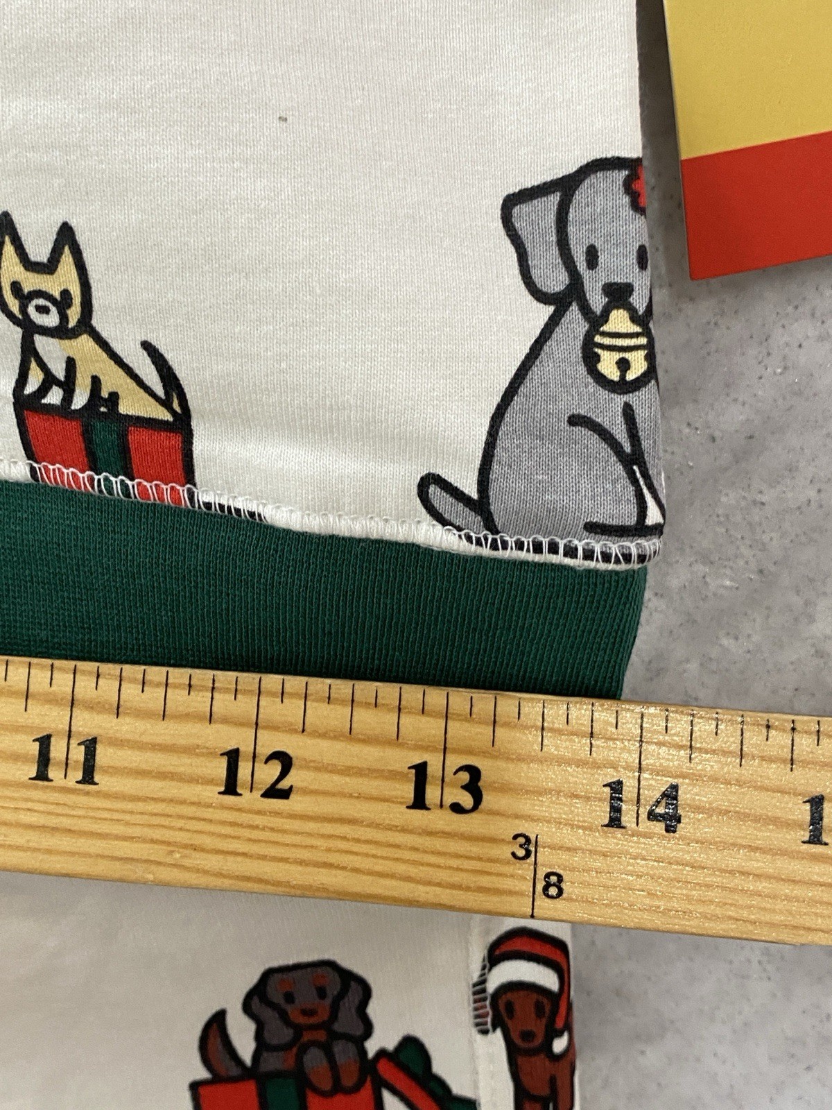 M+A Monica+Andy Organic Cotton 2 Piece Fleece Outfit Dogs Kids 2T 3T Christmas