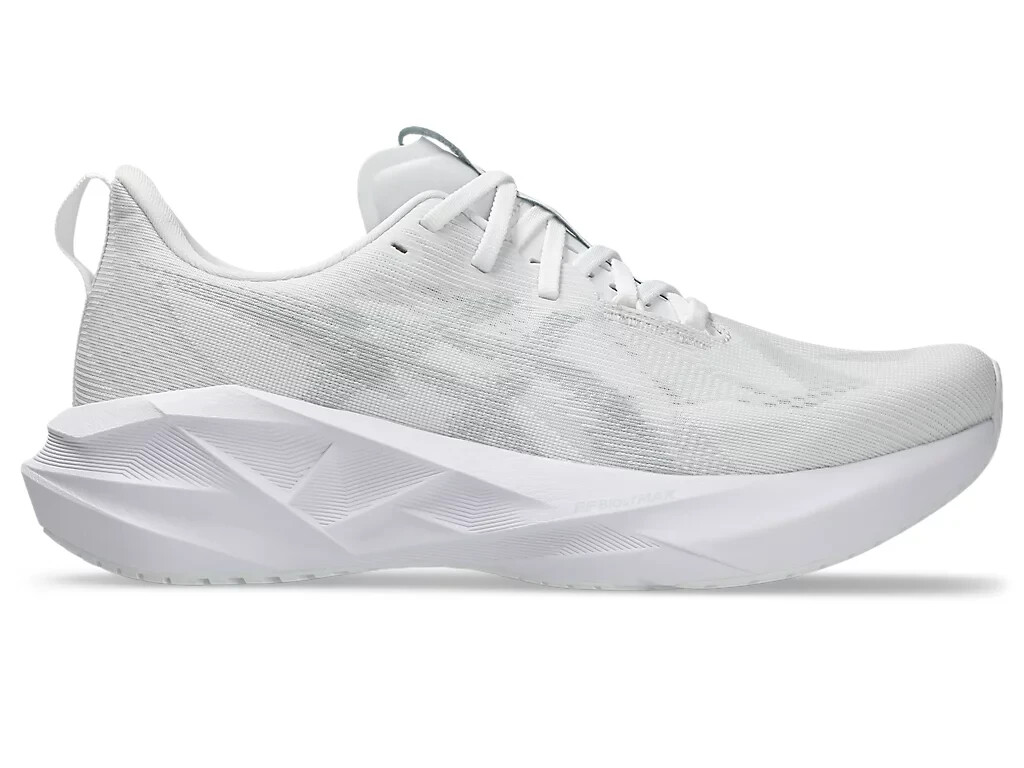 ASICS NOVABLAST 5 1011B974 100 White Piedmont Grey Running Shoes
