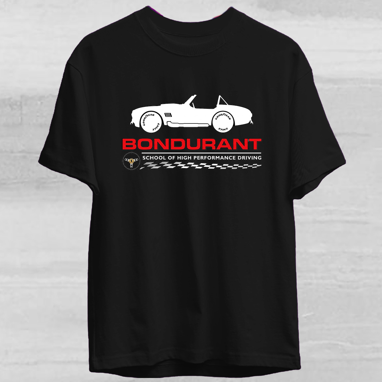 New Bondurant School of High Performance T-Shirt All Size S-5XL