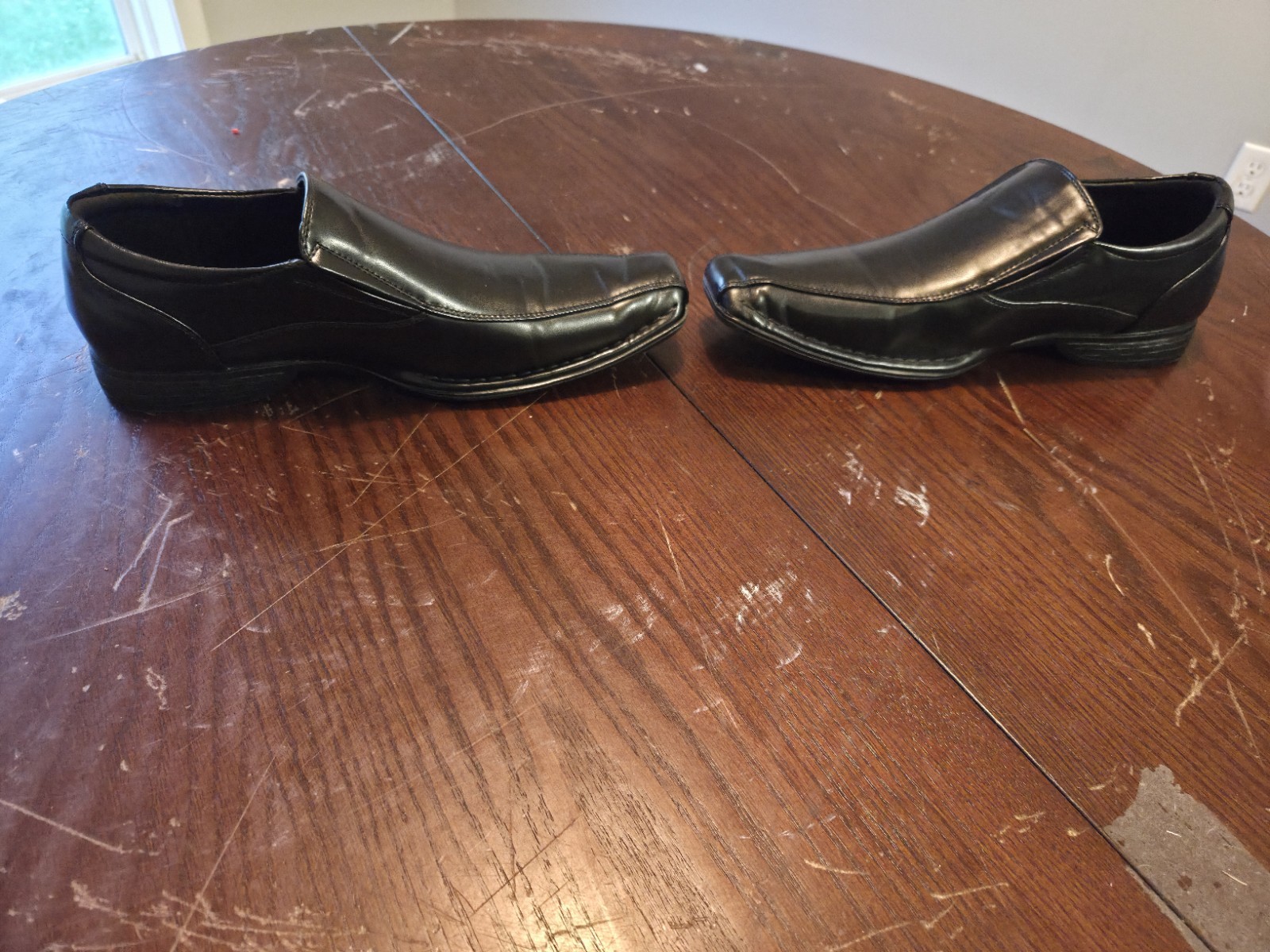 Burudani Mens Leathervdress Shoes Size 10.5. Umumox2412