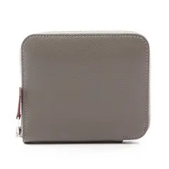 HERMES Roulis Slim B-stamp 2023 Compact Wallet Etoupe Leather