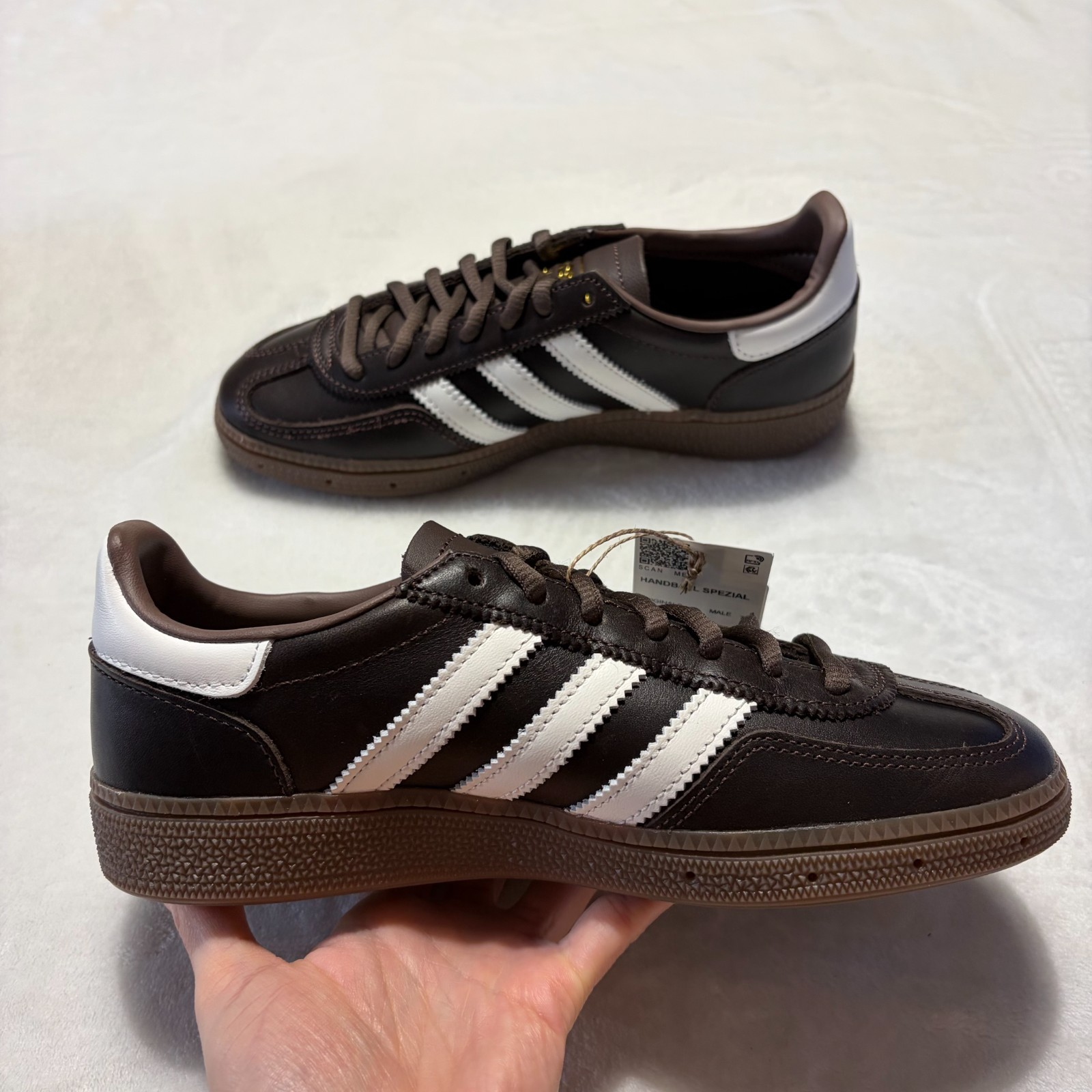 adidas Originals Handball Spezial Brown White Earth Strata Men Unisex – KI8581