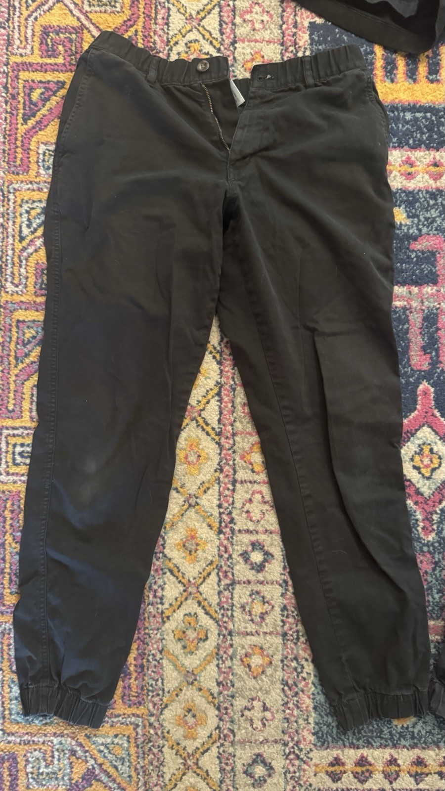 Bearbottom 2 Jogger Pants & 5.5” Shorts — Black Medium — 97% Cotton 3% Spandex