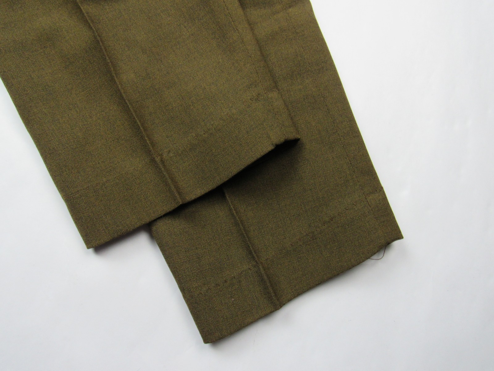Vtg 1960s Wright Ever-Pressed Wool Mod Dress Pants Trousers 28.5 x 28.5 Tapered