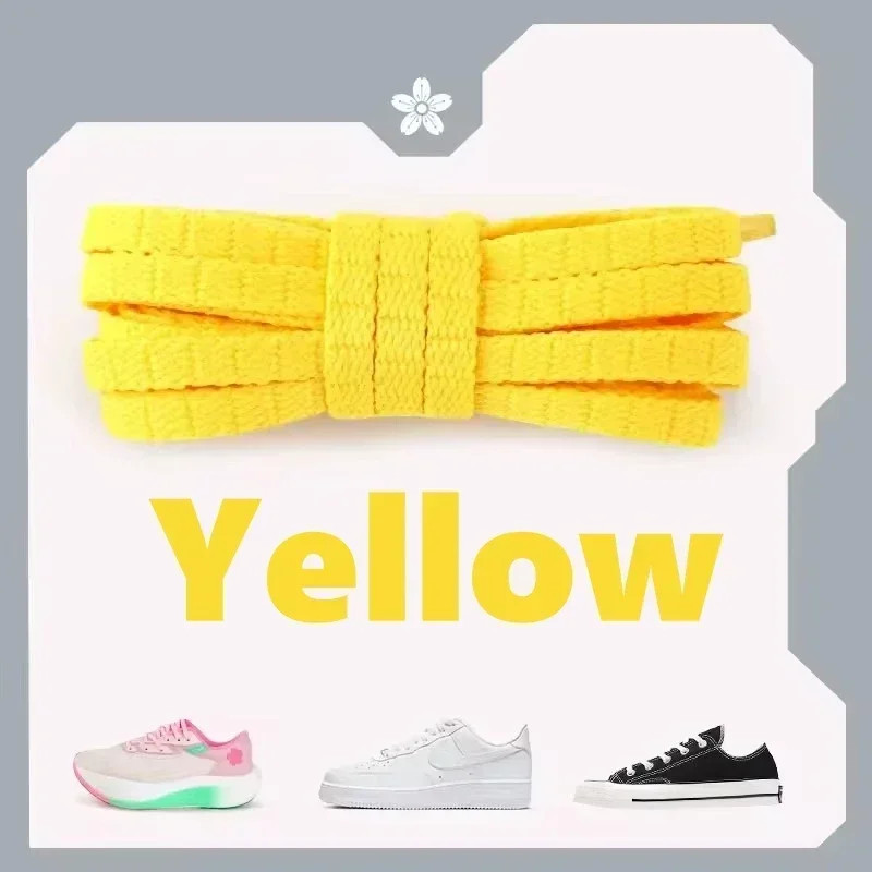 5mm Flat Athletic Shoelaces for Sneakers – Serrated Thread Design Durable Runnin