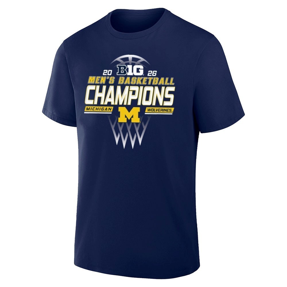 Wolverines 2026 Big Ten Men’s Basketball Regular Season Champions Shirt