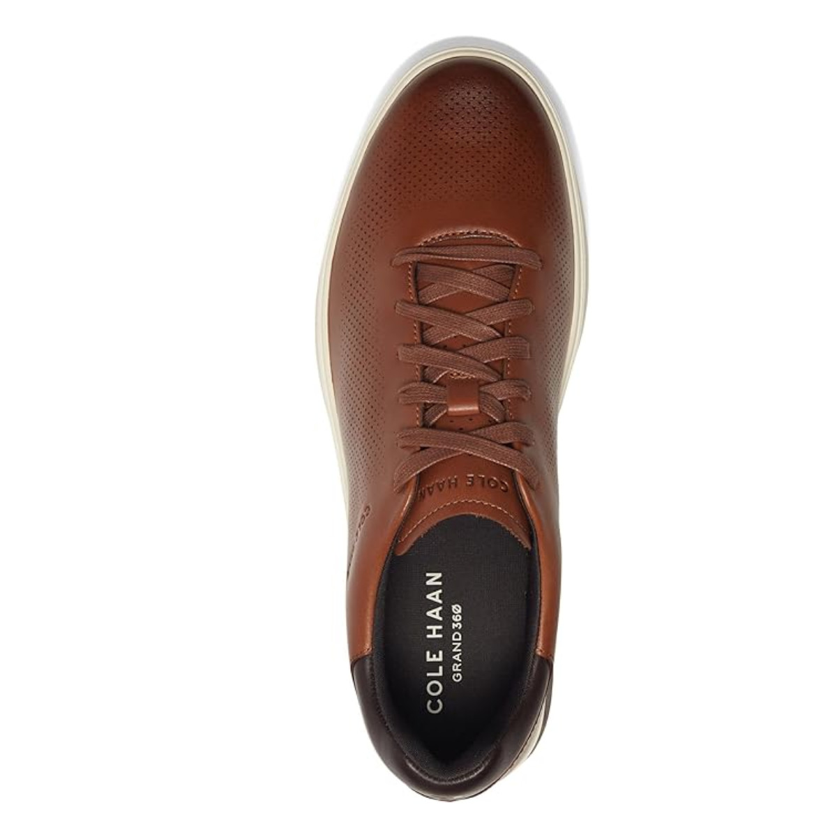 Cole Haan Men’s Grandpro Angleace Brown Leather Sneakers Size 10.5M EU 43.5