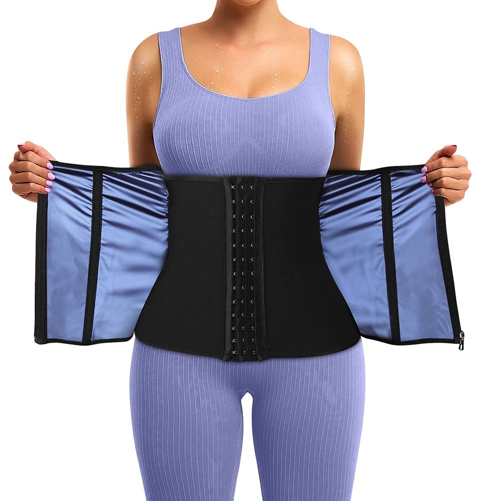 Waist Trainer Women Men Adjustable Sweat Belly Band Sports Girdle Body Shaper