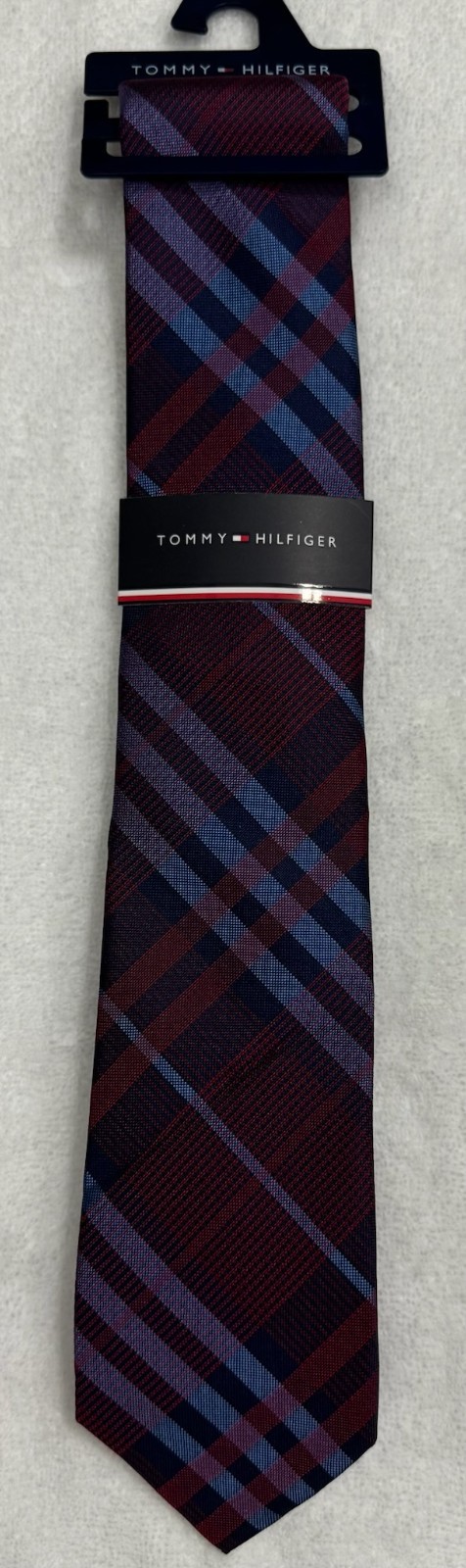 New Tommy Hilfiger Men’s Tie Multi Color Plaids $22.75