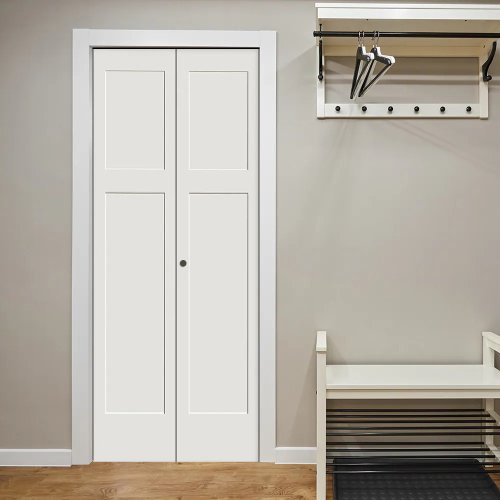 CODEL Doors 24-in x 80-in Primed White/Unfinished 2-panel Smooth Solid cor|26778