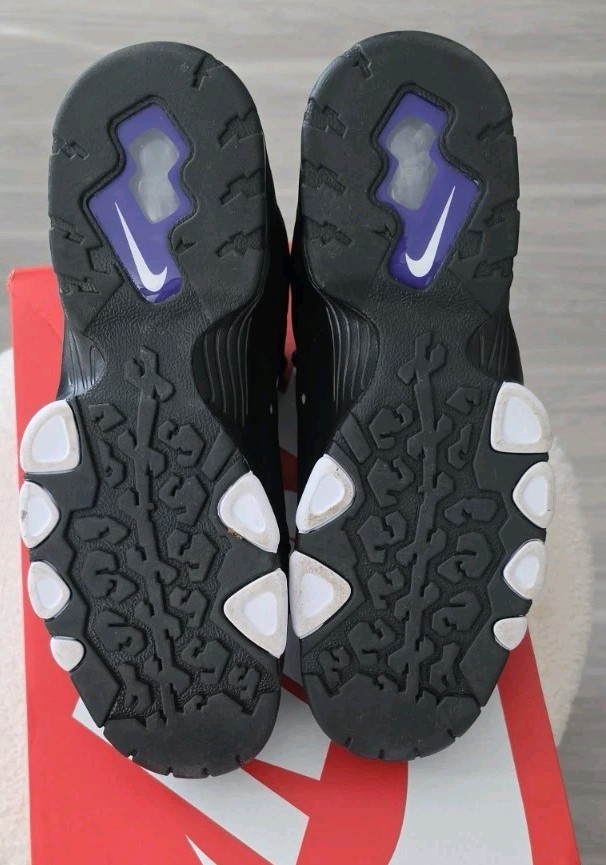 Nike Air Max CB 34 Mid Top Men’s Colorblock Sneakers Black White Purple