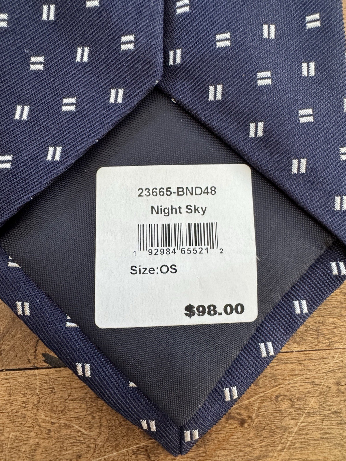 Bonobos Tie- Night Sky- New With Tags