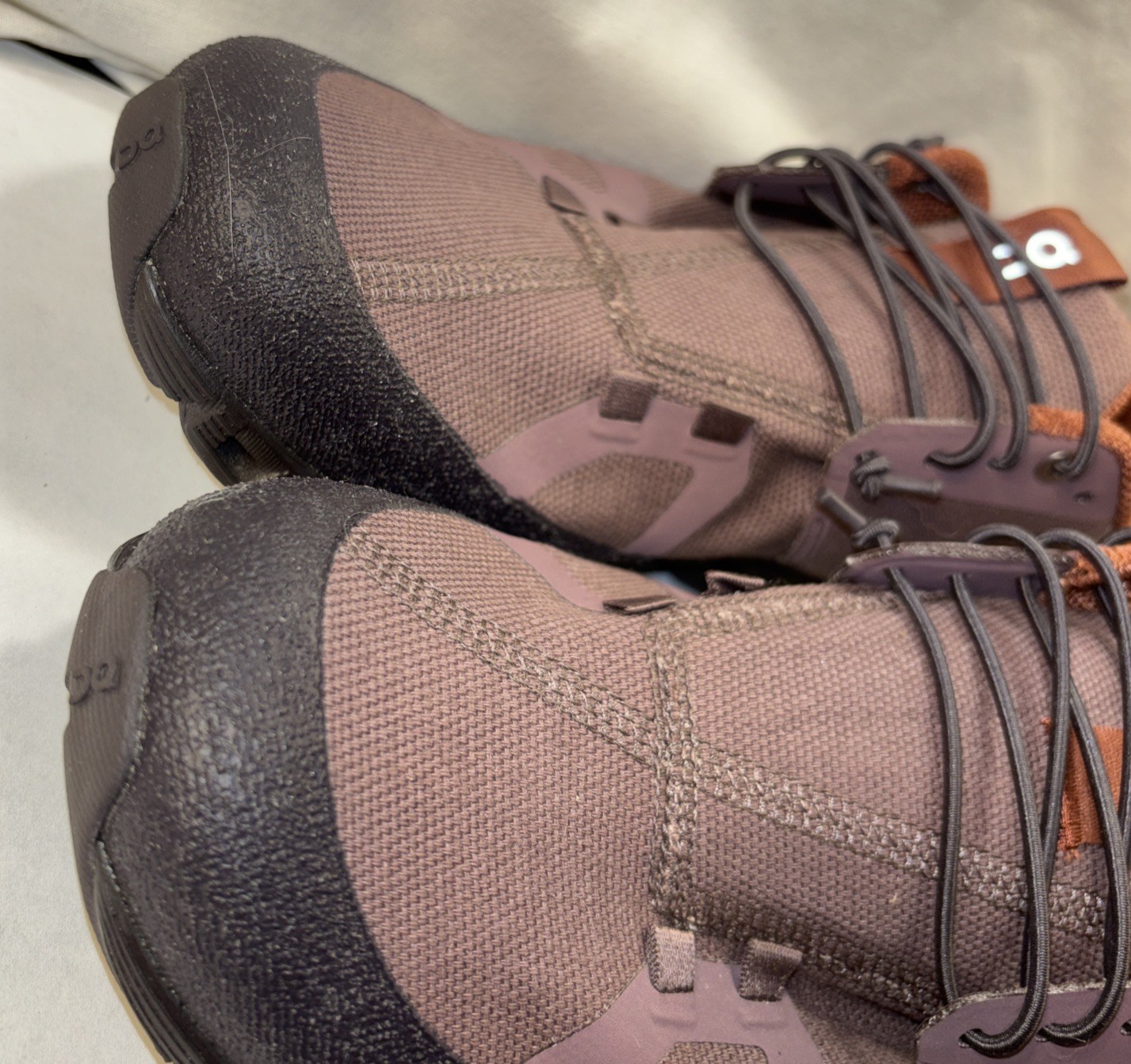 On Cloud Dip Running Shoe Sneaker Grape/Brown Pebble MonoChrome Women’s Sz 8.5W