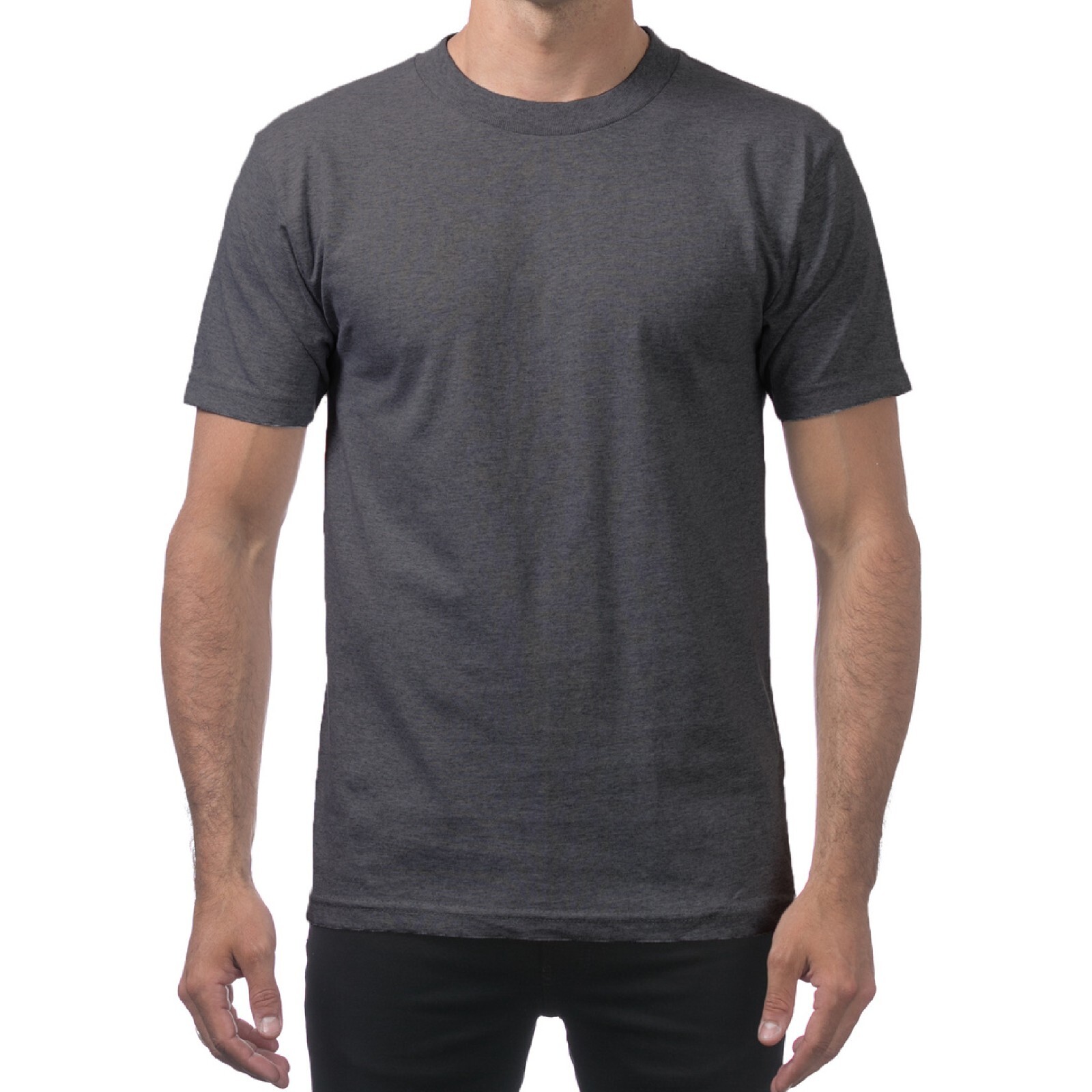 3 PACK PROCLUB MENS COMFORT SHORT SLEEVE T SHIRTS PRO CLUB CASUAL COTTON T SHIRT