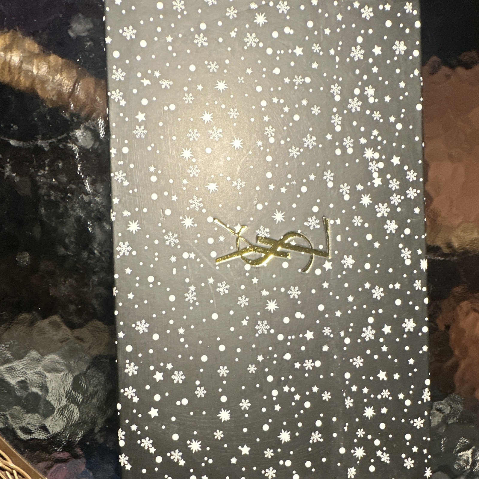 Saint Laurent YSL Black Small Shoulder Bag Gold HW Dust Bag