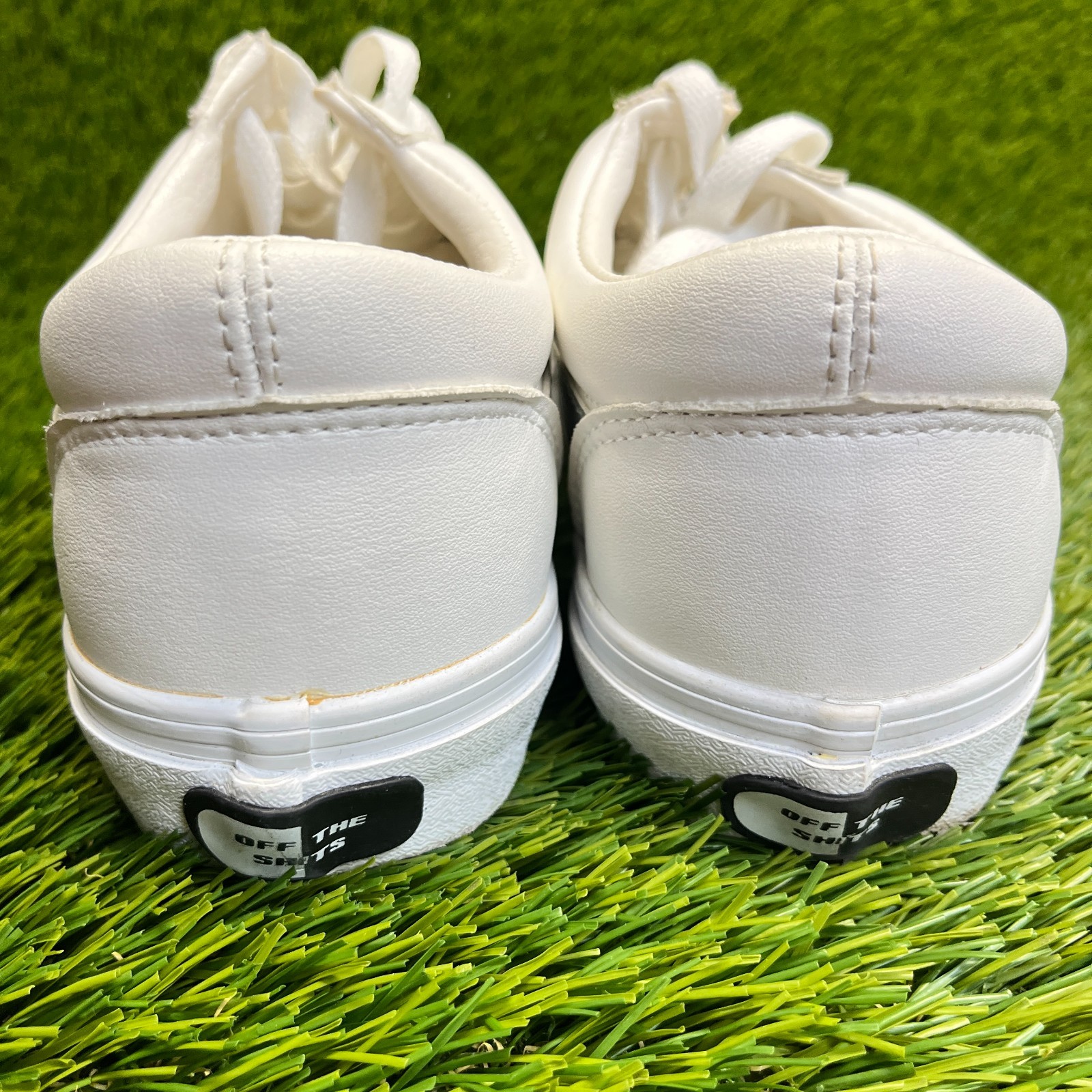 Revenge x Storm Classic Plus Mens Size 5 White Athletic Leather Shoes Sneakers