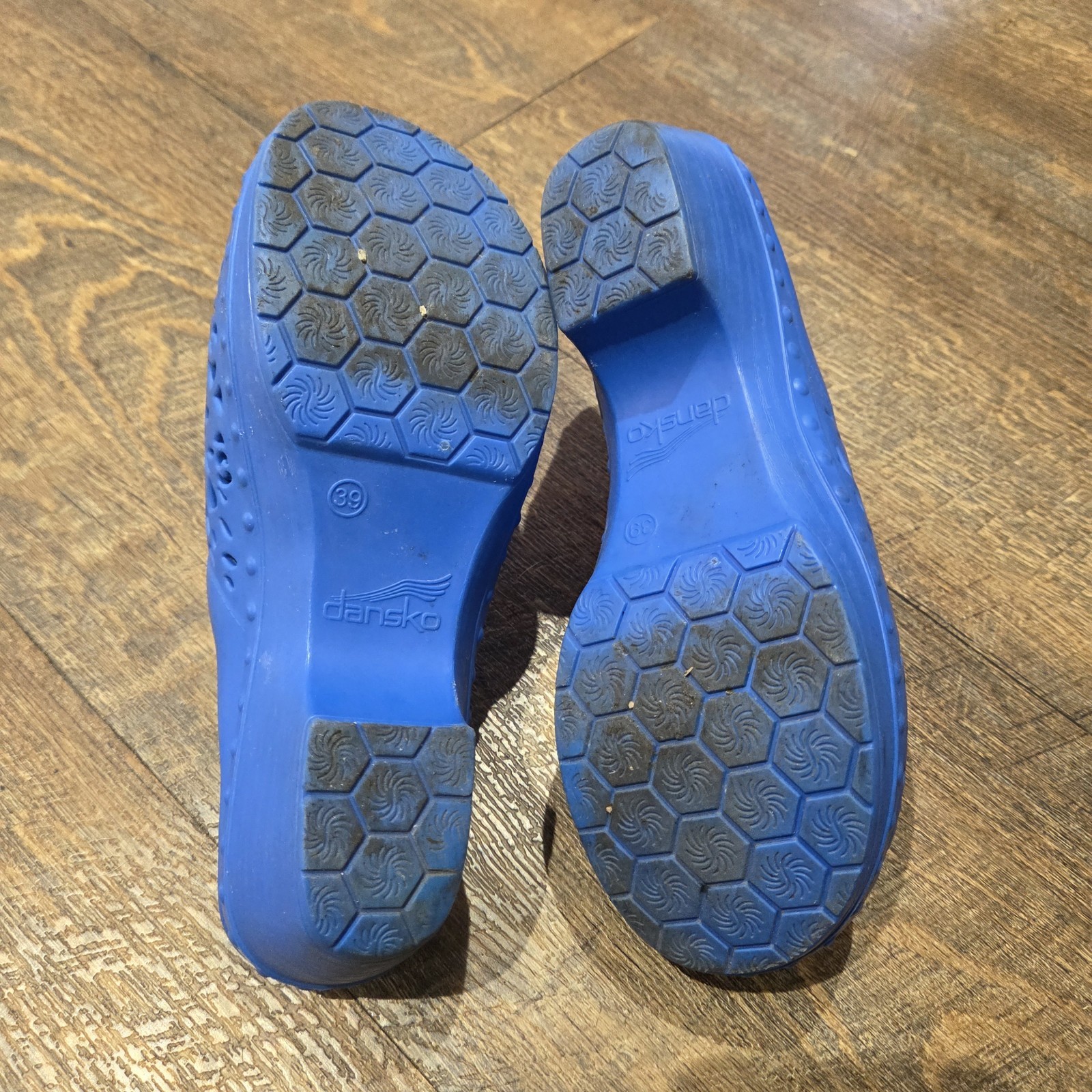 Dansko Pippa Molded Clog Shoe Open Back Comfortable BLUE Size 39 8.5/9