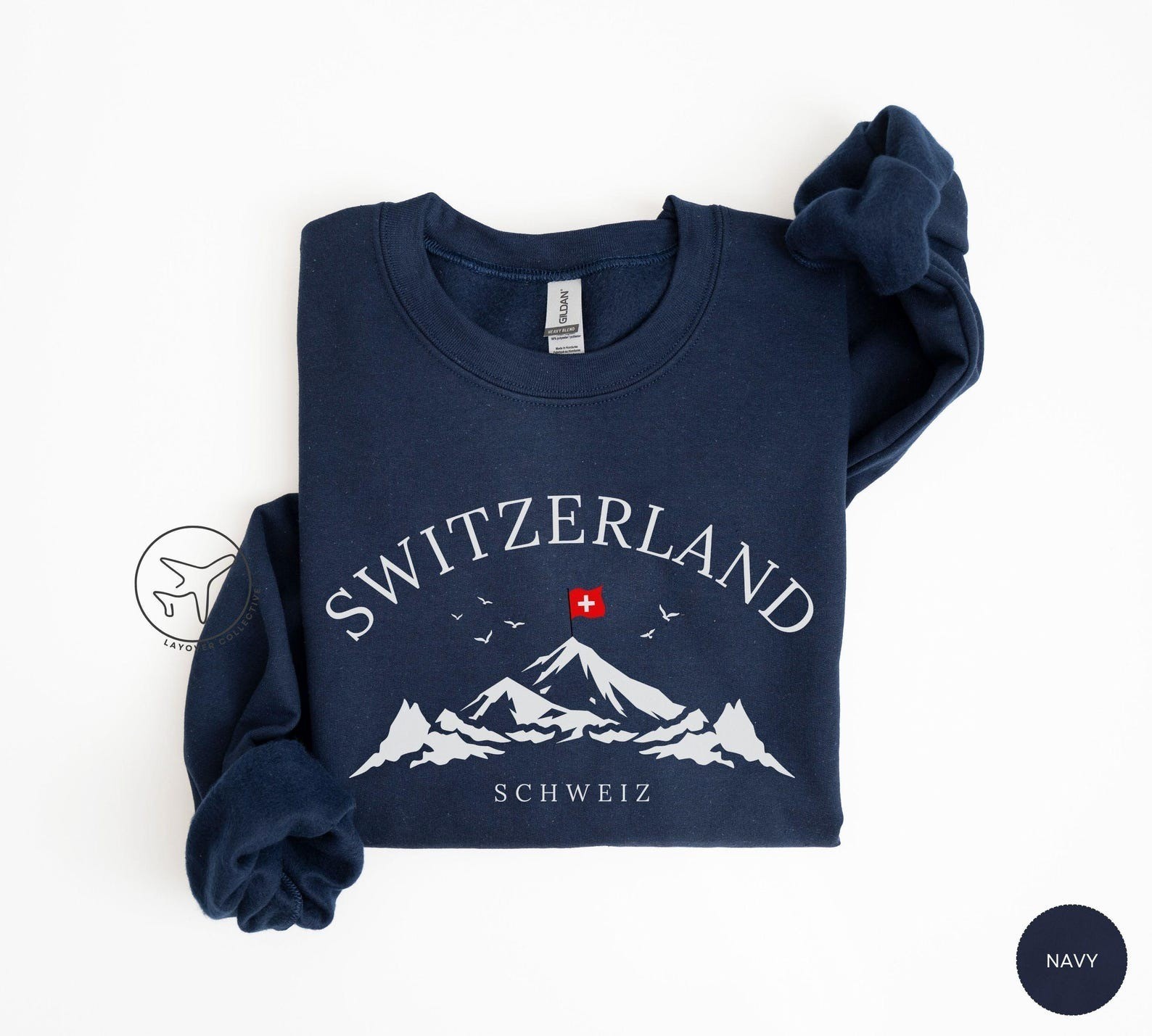 Switzerland Sweatshirt Travel Unisex Switzerland Trip Sweater Gift Tee