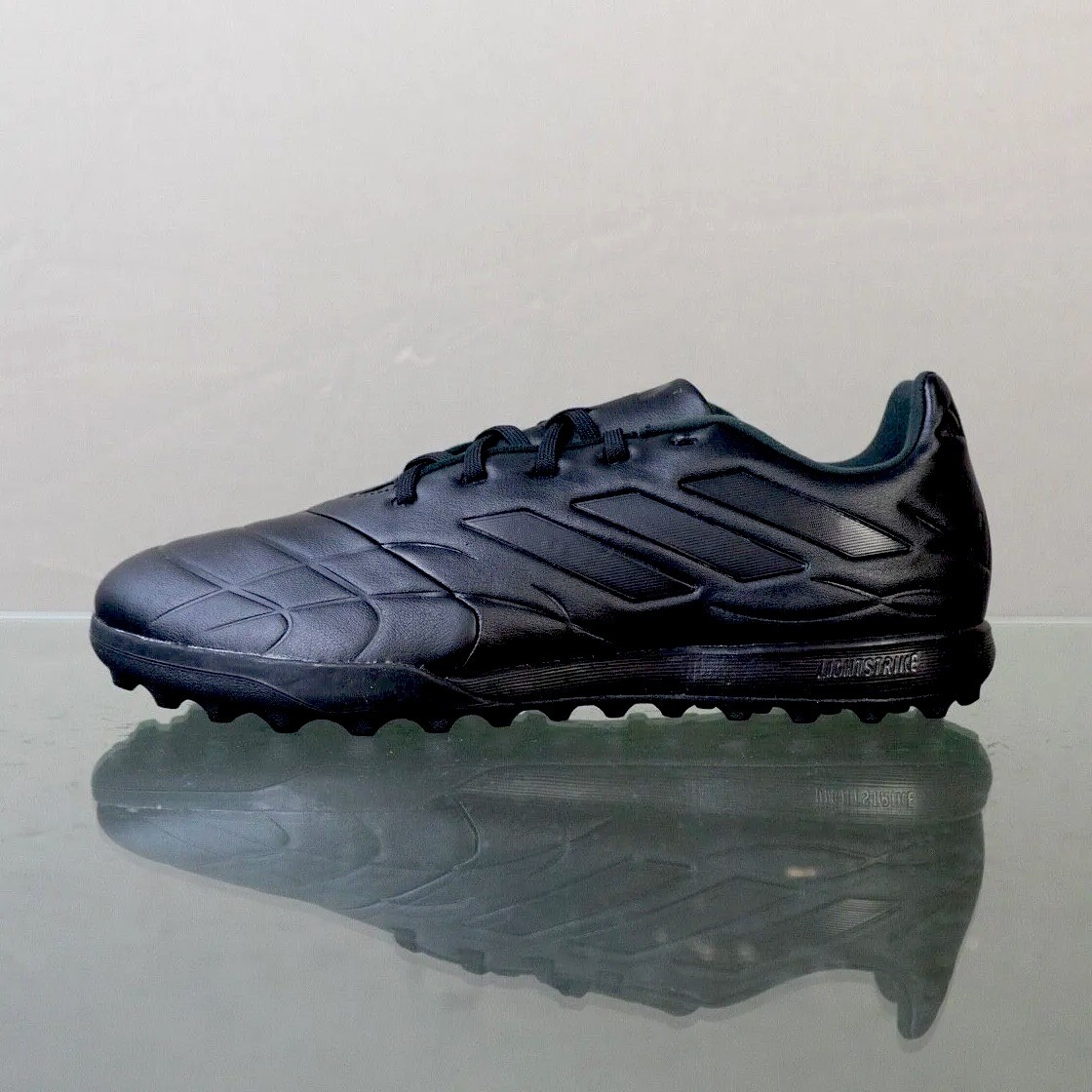 Adidas Copa Pure 3 Turf Men’s Soccer Cleats Black Leather Shoe #321
