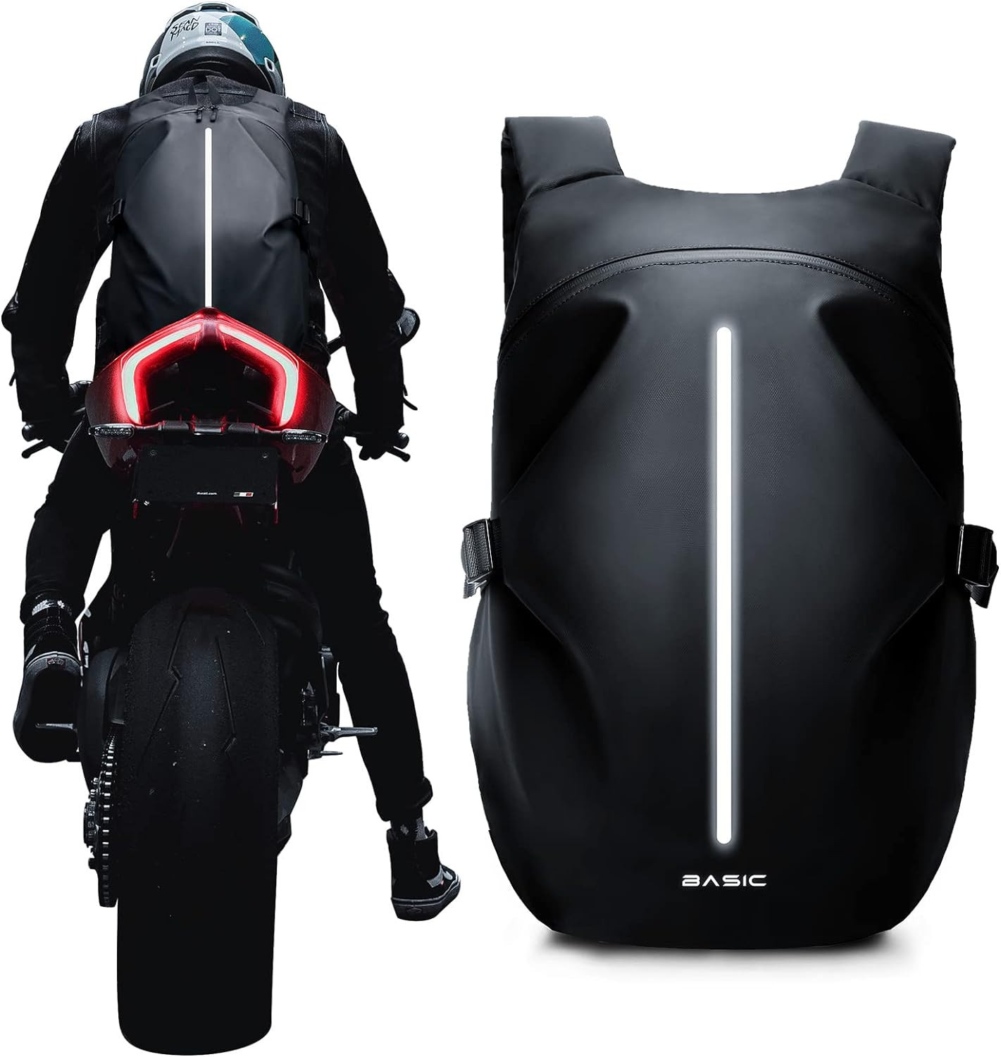 Motorcycle Backpack, Motorcycle Backpacks for Men and Women, Waterproof Motorcyc