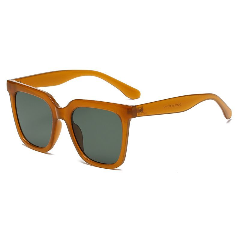Retro Cateye Square Sunglasses – Plastic Frame Polycarbonate Gradient Lenses