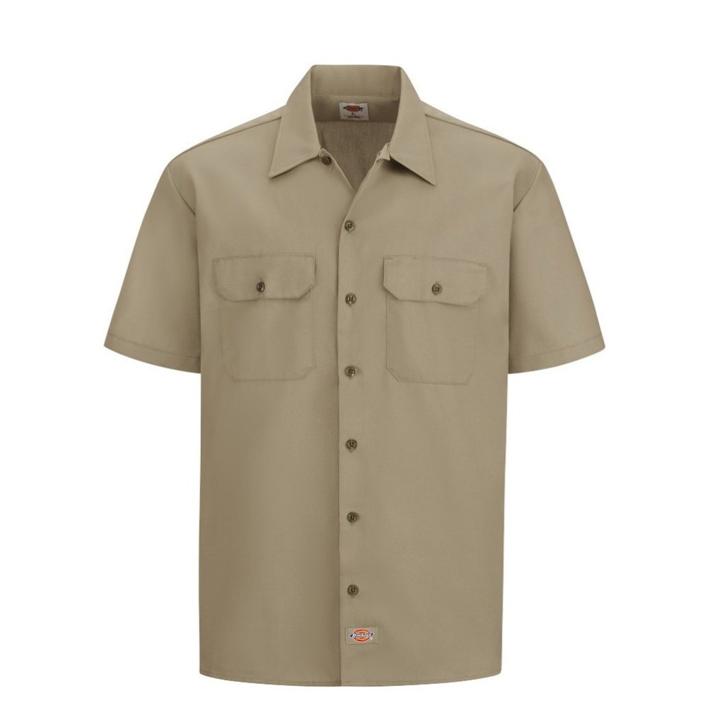 Dickies Men’s 1574 Short Sleeve Casual Original Fit Button Up Work Shirt