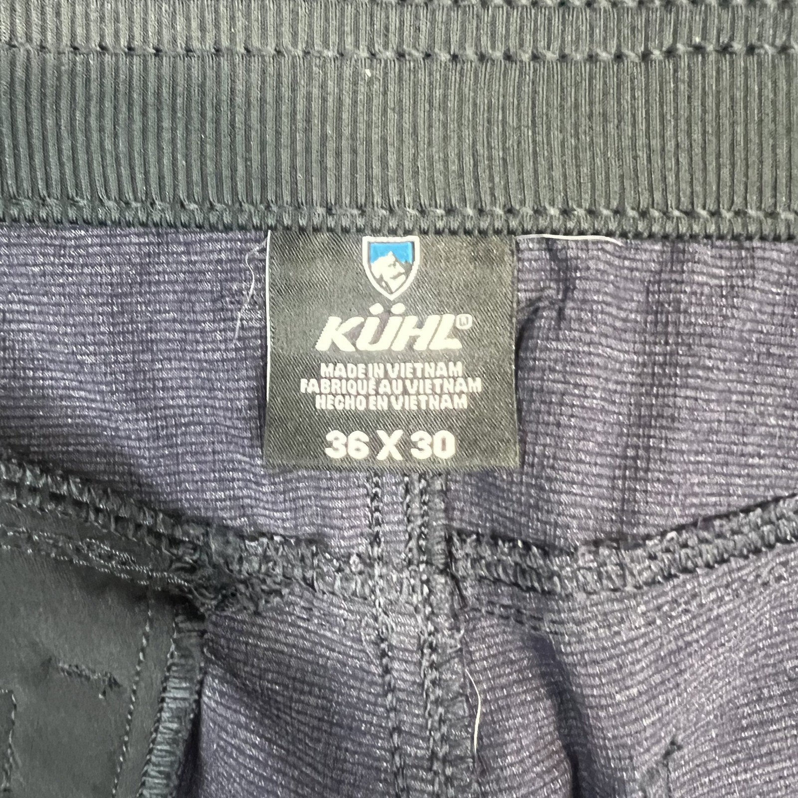 Kuhl Resistor Chino Pants 36×30 Blue Grey Technical Stretch Gorpcore Hiking 5261