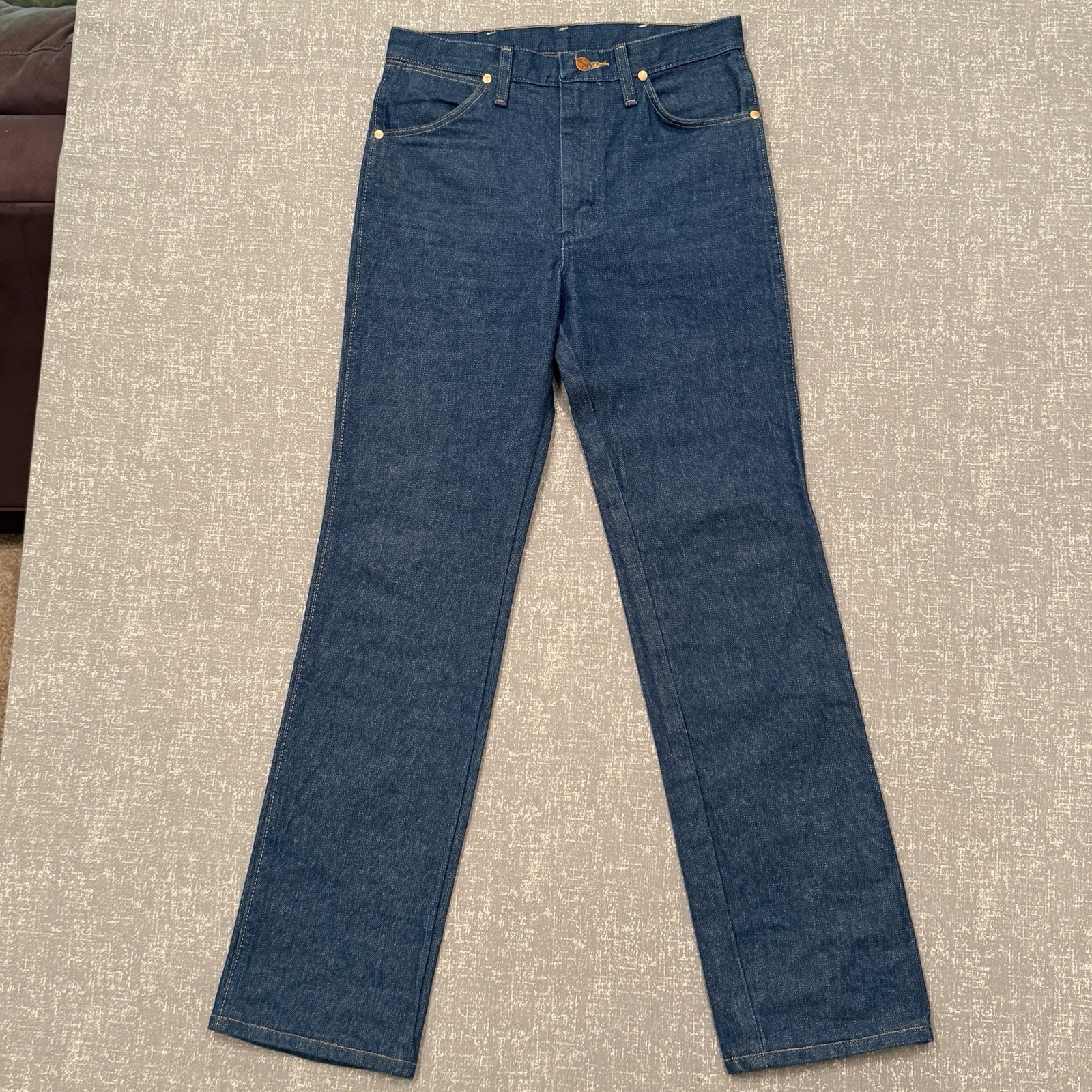 Wrangler 936 Jeans Mens 30×32 Blue Denim Slim Fit Cowboy Cut Western Straight