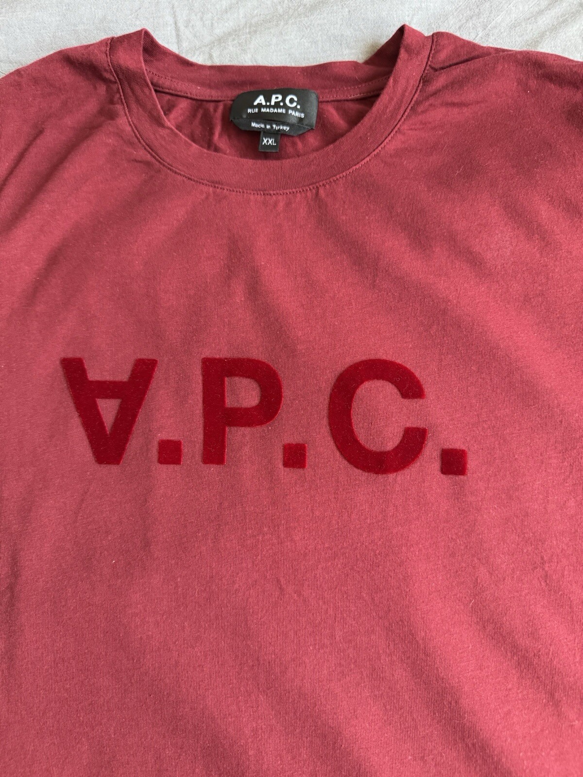 Standard Grand VPC TEE A.P.C. BURGUNDY CLASSIC APC