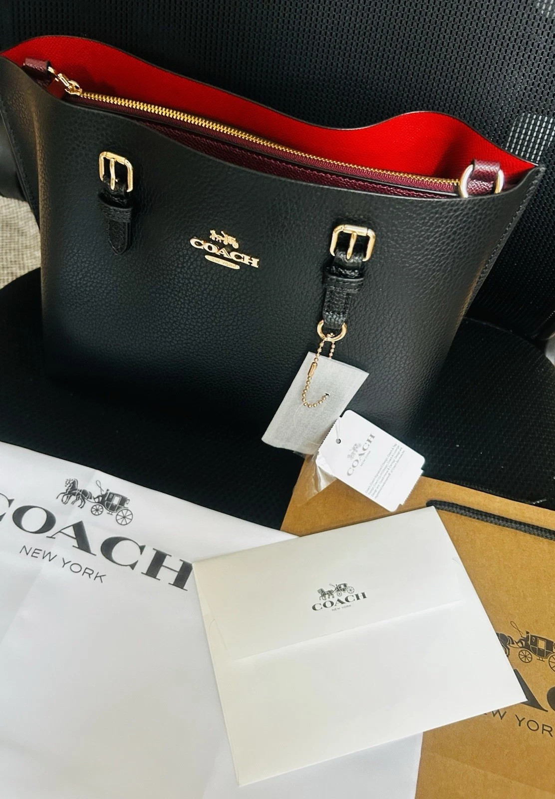 Coach Women’s hand bag C4084 IMF2L MOLLIE TOTE 25 2Way Shoulder Bag New Outlet