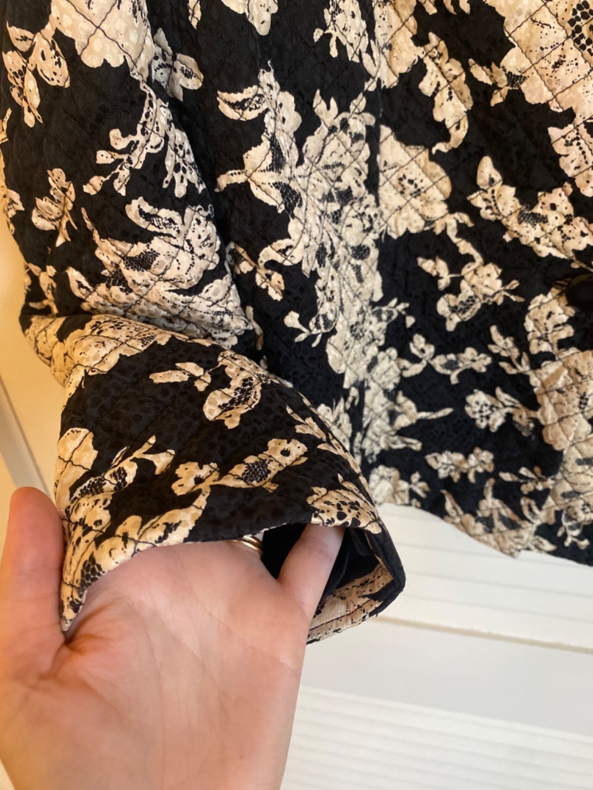 Maggy L Vintage Silk Quilt Jacket