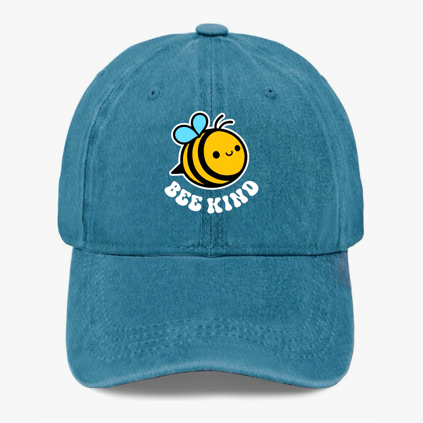 Bee Kind Cute Bee Hat Funny Positive Quote Baseball Cap Gift for Her Women