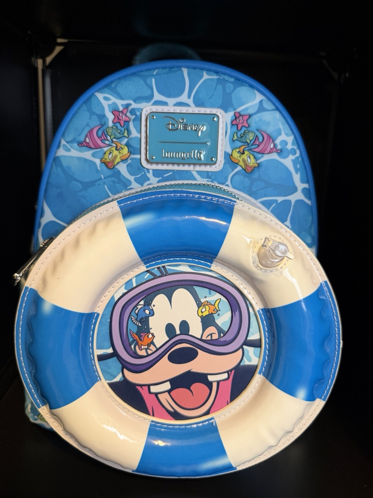 NWT Loungefly Disney Goofy Floatie Mini Backpack – BoxLunch Exclusive