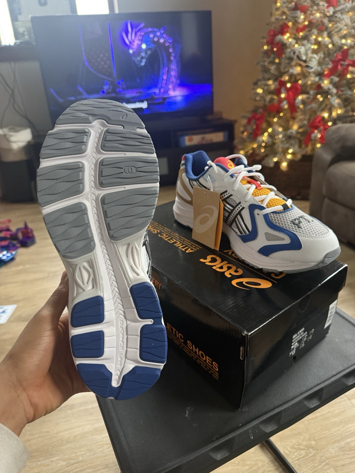 ASICS Gallery Dept. X Gel K1011 Mental Energy Sneakers Size 11.5 Multi-Color