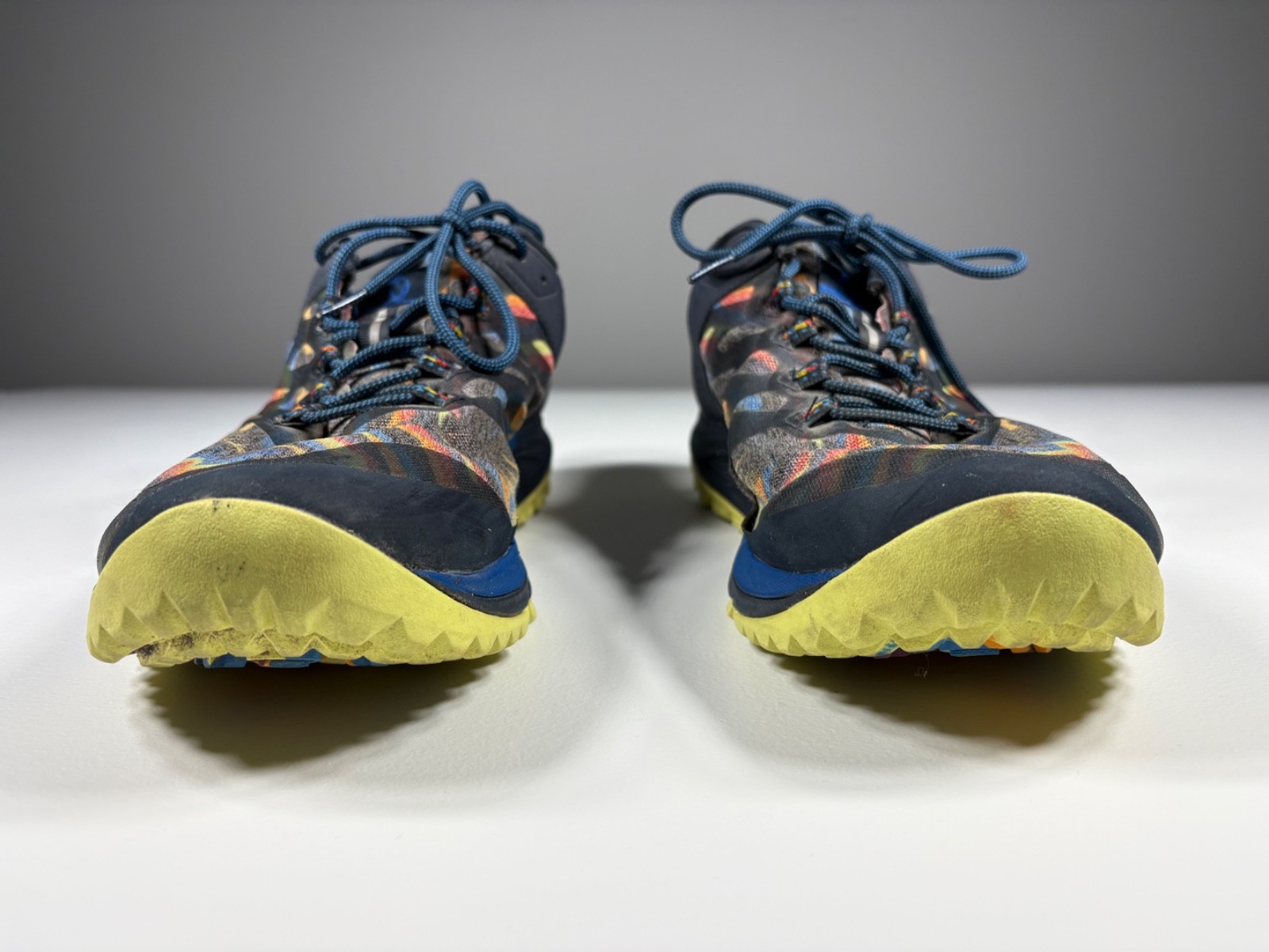 Merrell Nova 2 Men 12 Multicolor Vibram Trail Running Hiking Outdoor Shoes