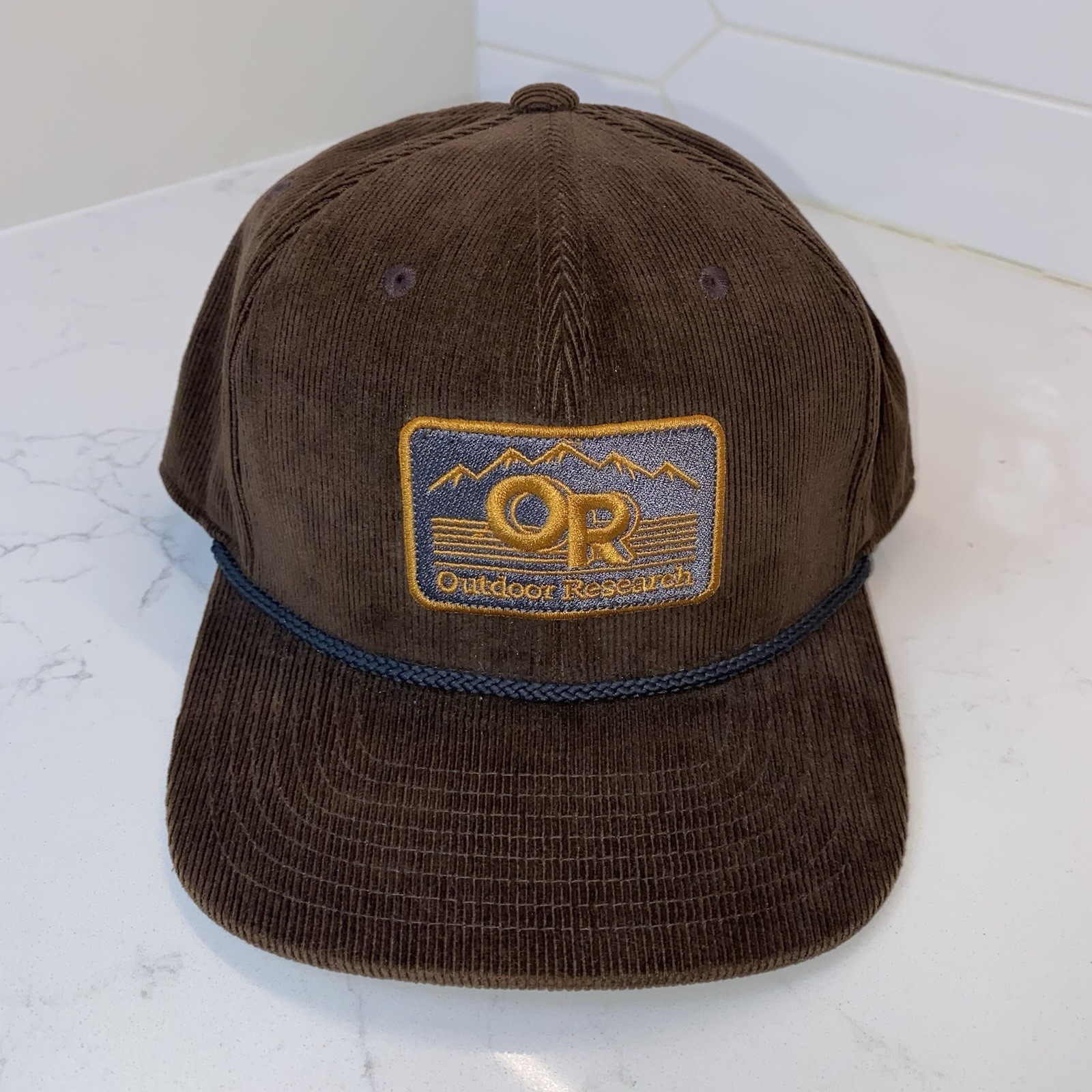 Outdoor Research Advocate Cord Trucker Cap Men’s One Size Adjustable Outdoors
