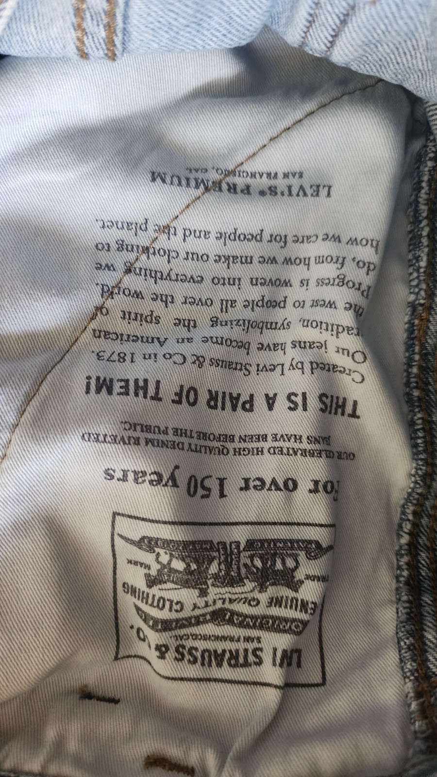levis 568 Big E Loose Straight Carpenter A17 Jeans 32/27