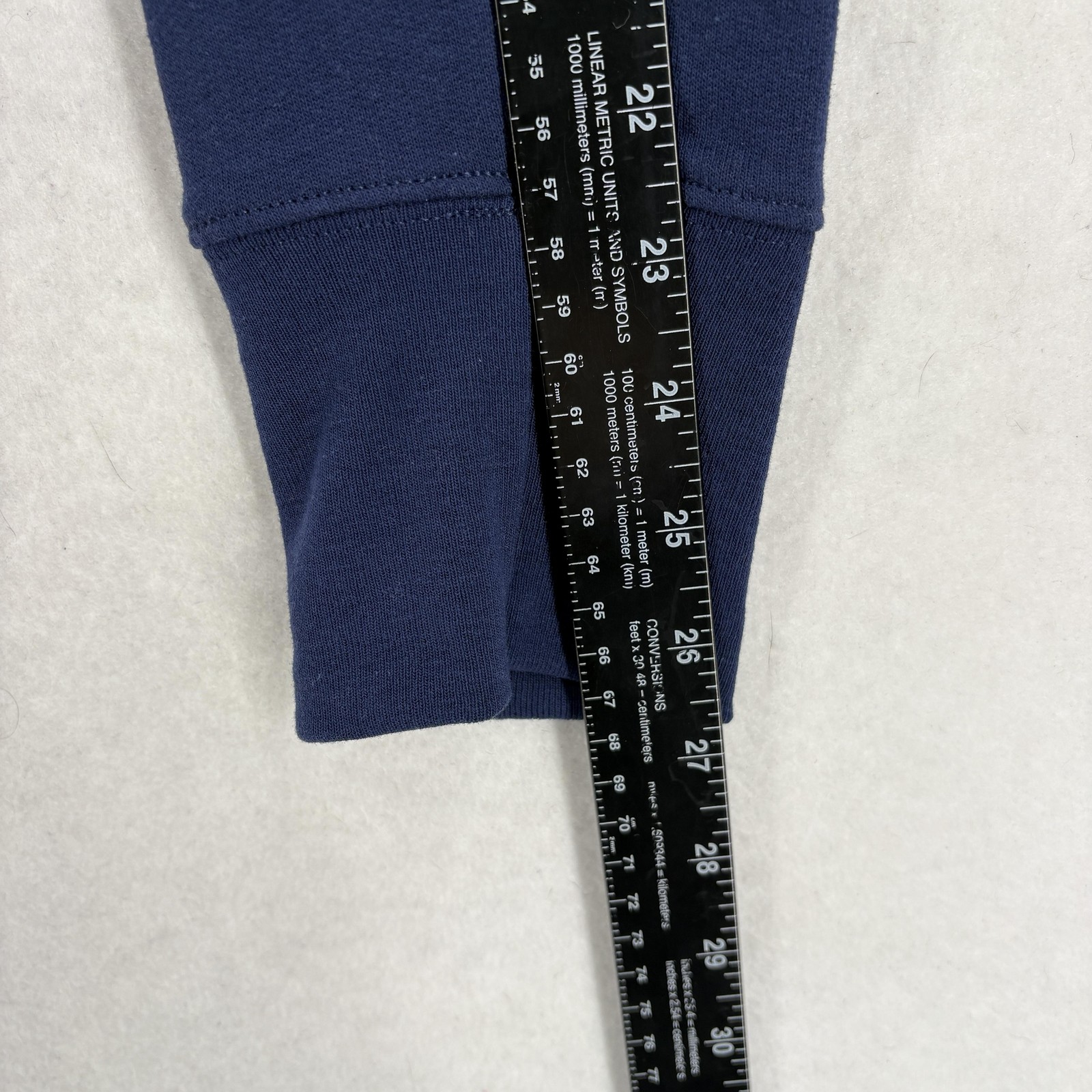 Champion Powerblend Hoodie Mens Large Blue Fleece Pullover Kangaroo Pocket NWT