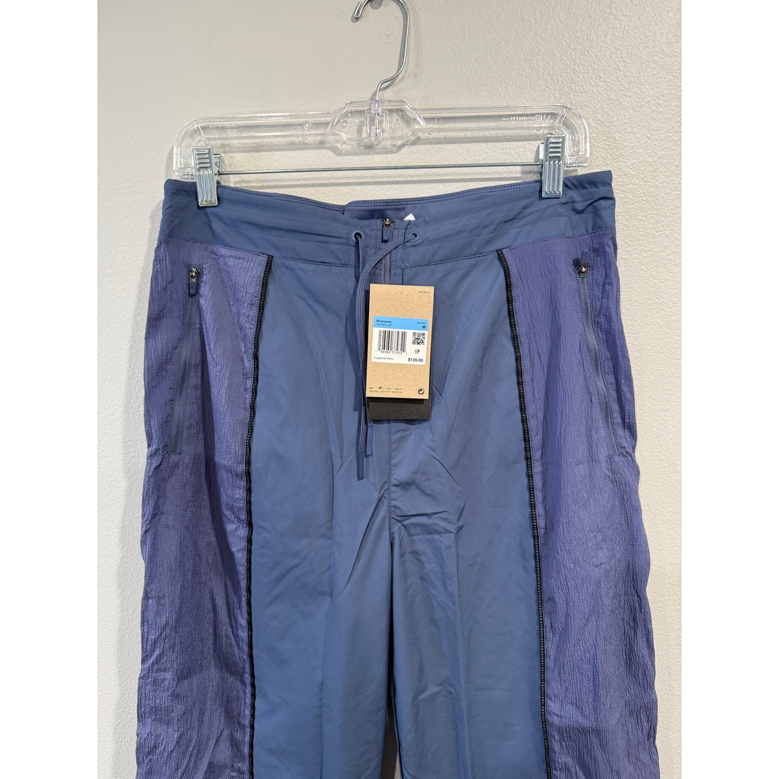 Nike Running Division Womens Track Pants Blue Ashen Slate FB7825-491 Medium NEW