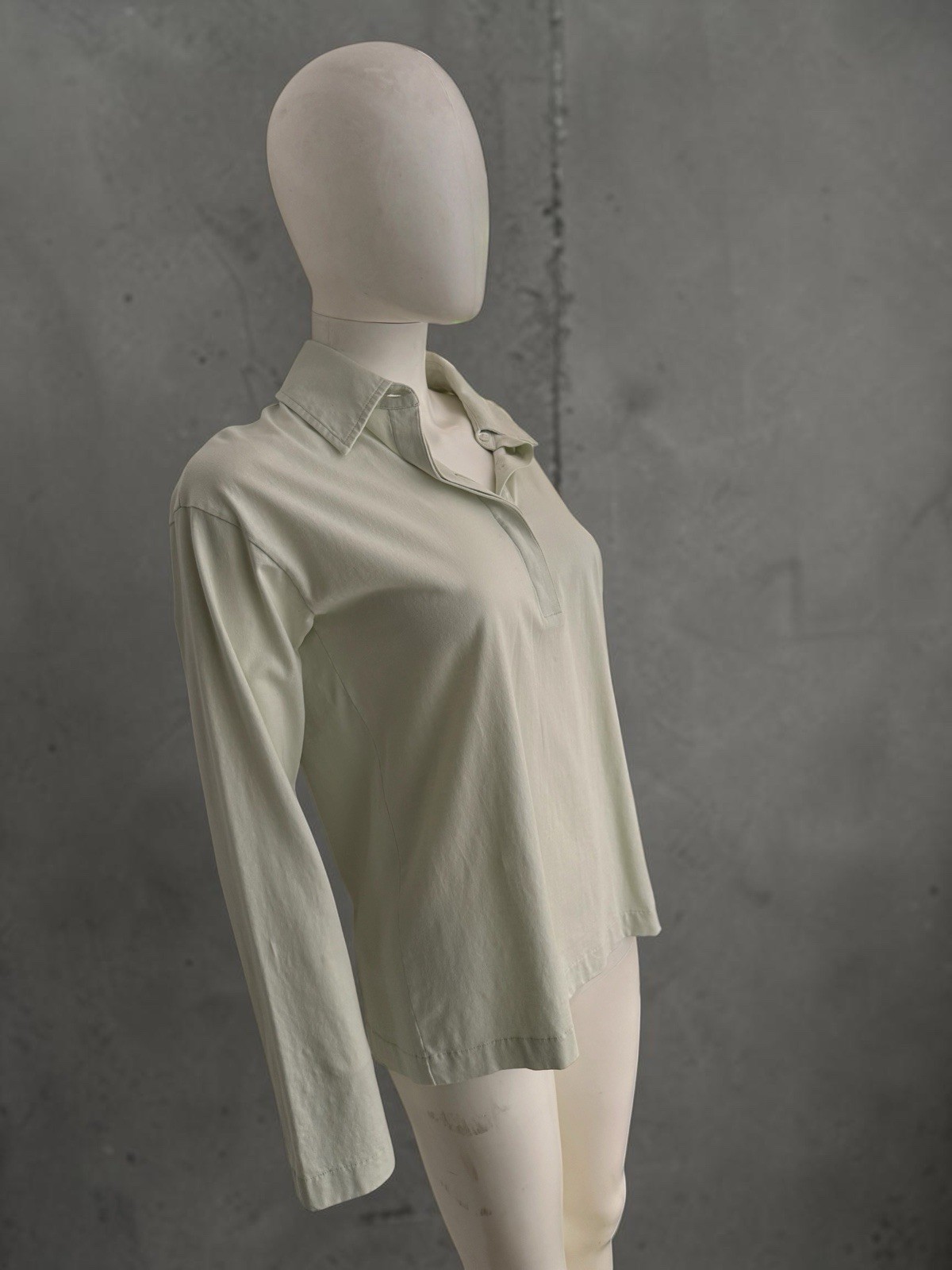 Roddie brushed cotton-jersey polo shirt