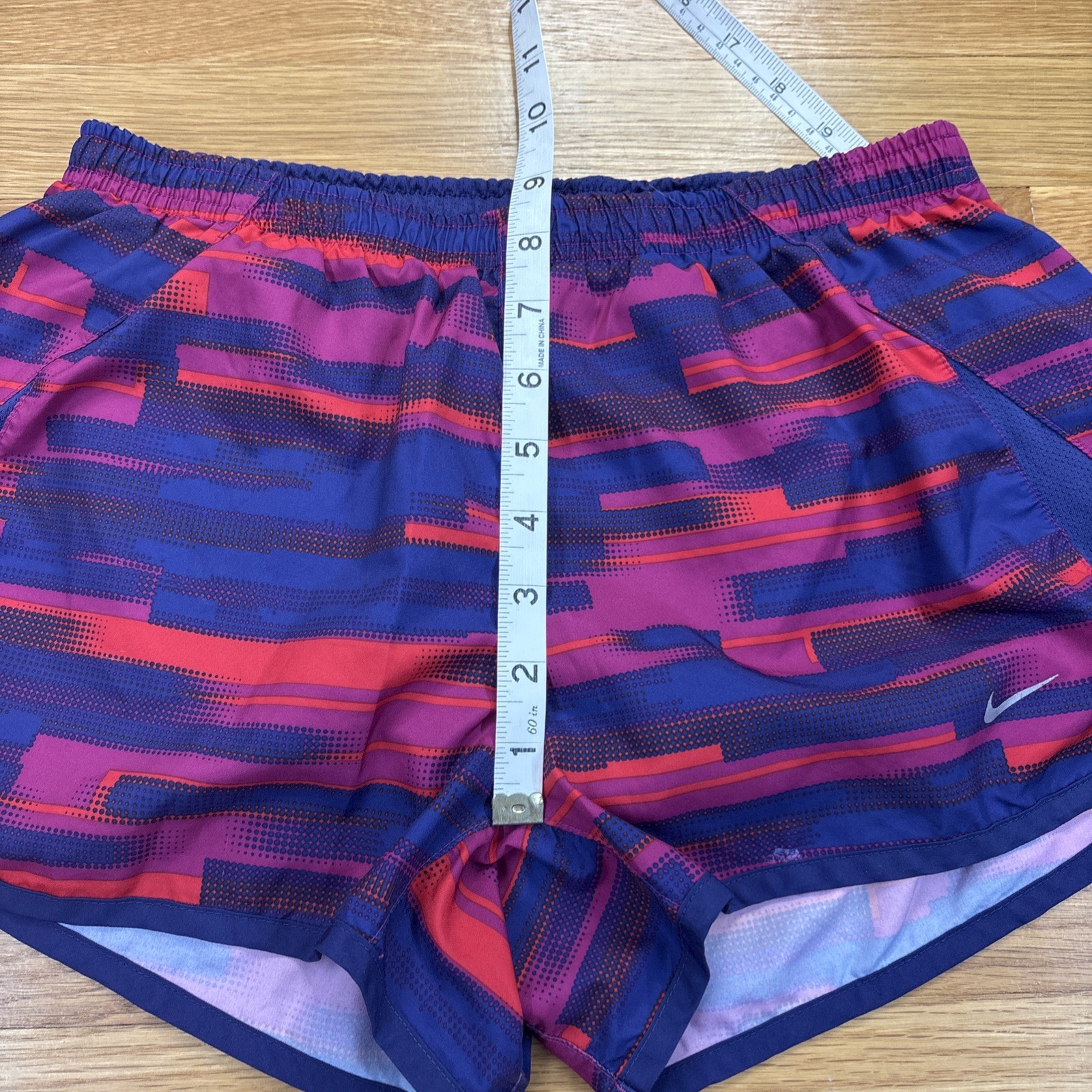 Nike Running Shorts Size Small Red Blue Purple
