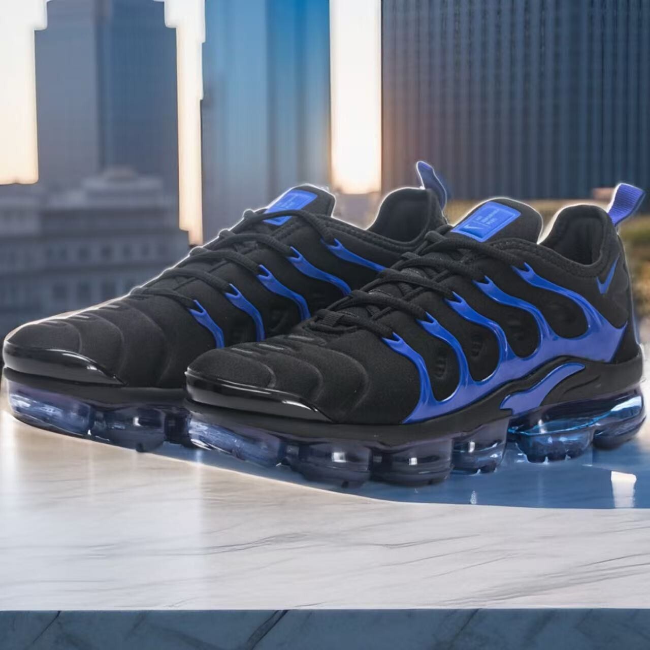 Size 7-12 NEW Nike Vapormax Plus TN Dark Blue Men’s Shoes free shipping