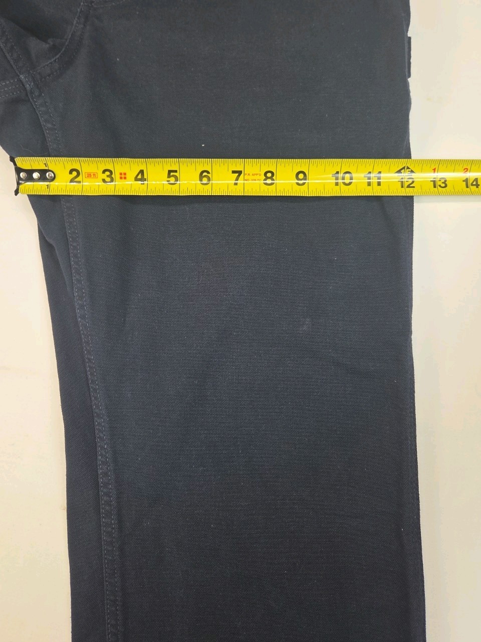 Carhartt Men’s Navy Canvas Carpenter Cargo Pants B11 MDT Original Fit EUC