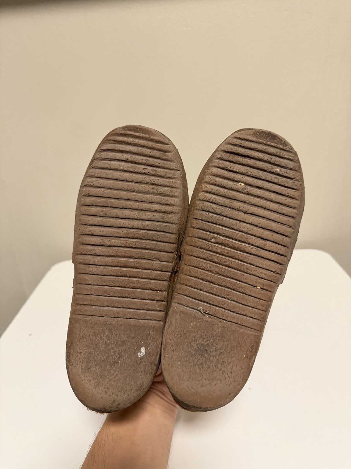 Stager Mukluks Steger Scout Moccasin Suede Leather Chestnut Women’s US 7