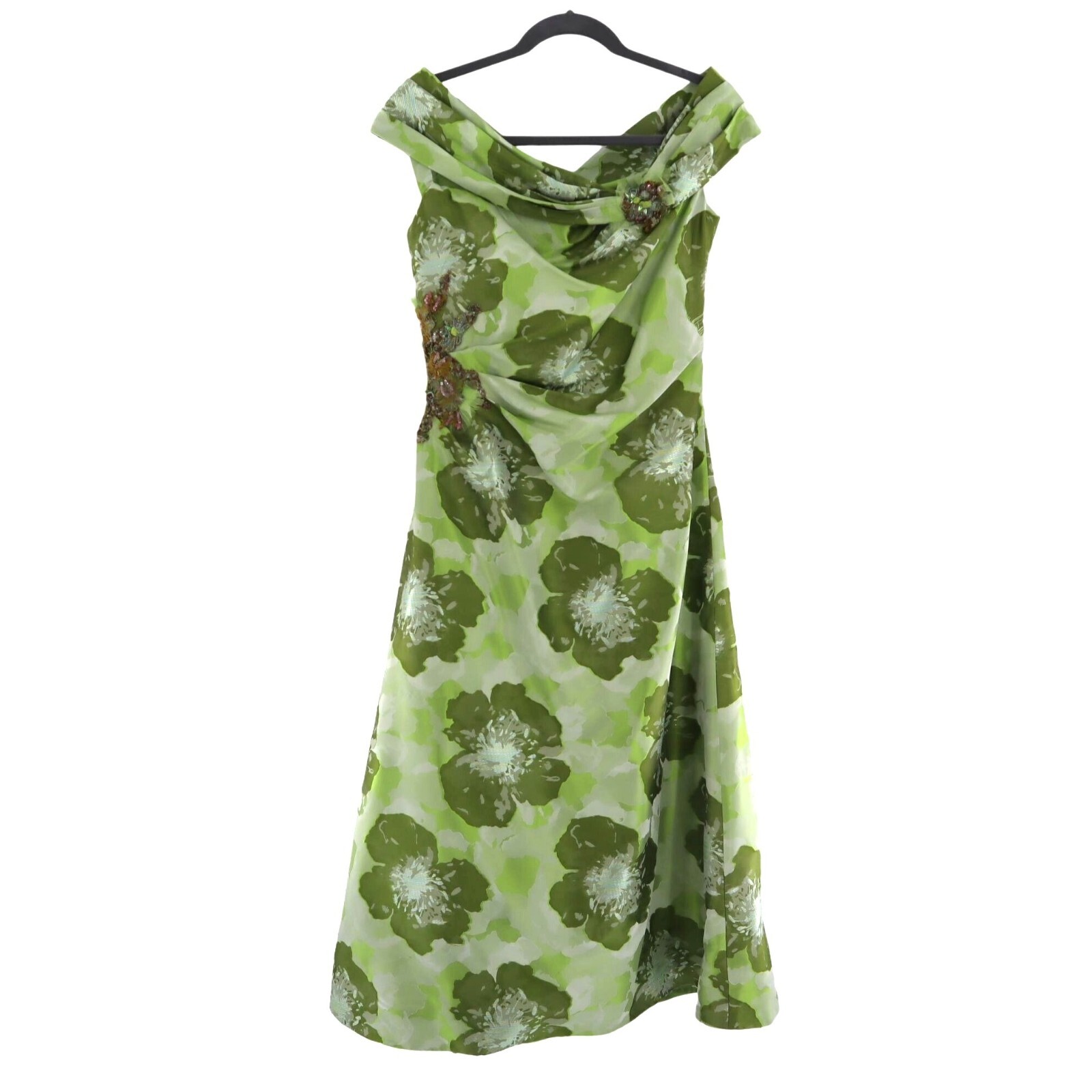 Lily Sammi Gown Womens XL Green Cottagecore Romantic Retro Formal Garden Party