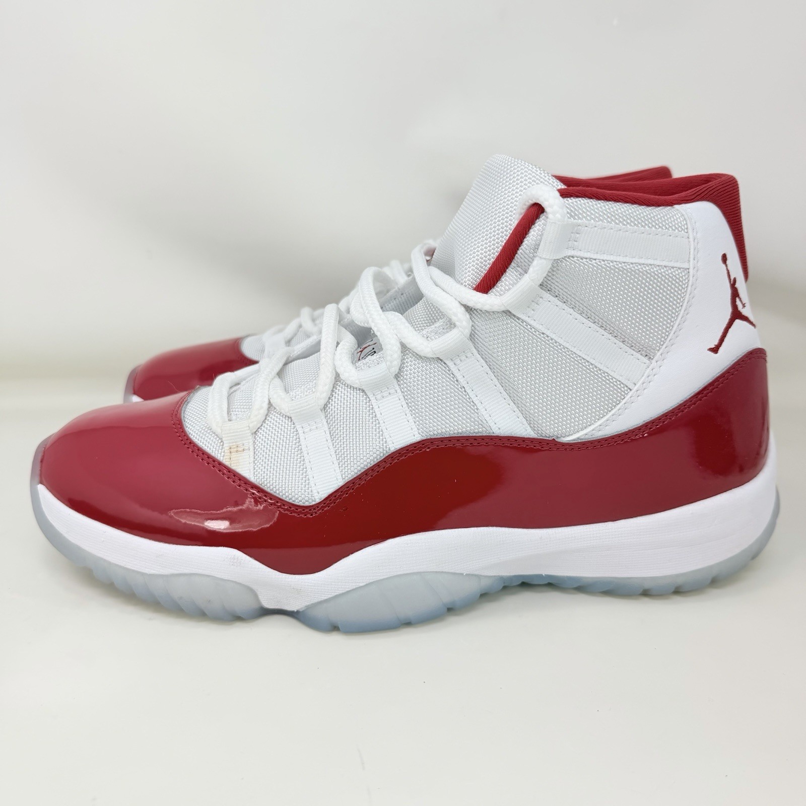 Nike Air Jordan 11 Cherry Retro Shoes Red White 2022 Men’s Size 11.5