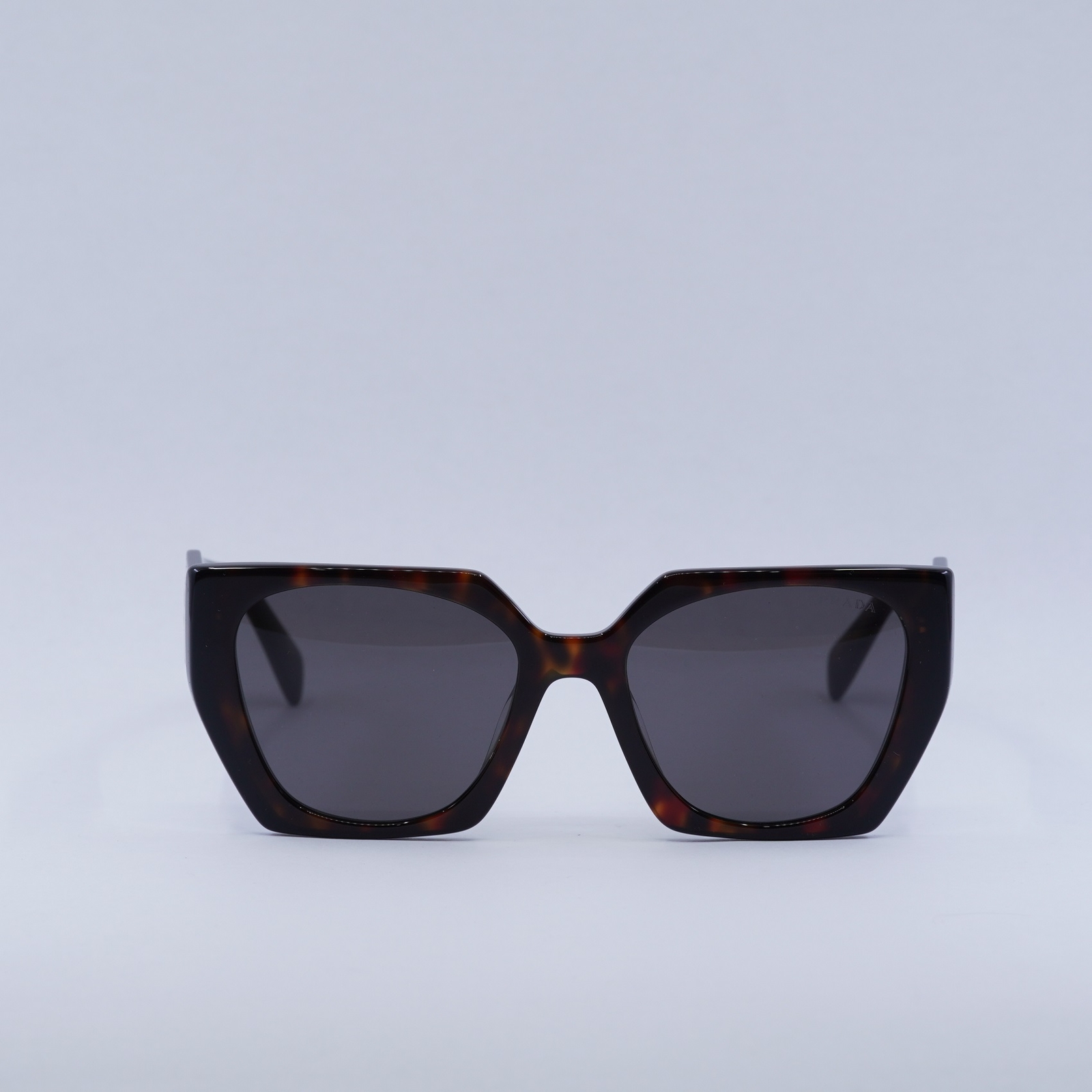 PRADA PR15WS 24B40L Dark Havana/Black/Dark Grey 54-19-140 Sunglasses New Auth…